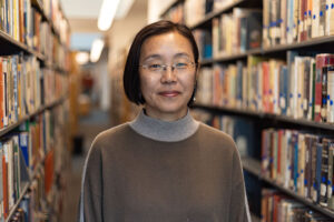 Xiaoyang Liu-Behlendorf is a librarian at the Valley College Library. She also takes on the role of the curator of the LAVC Historical Museum. (Jeremy Ruiz | Valley Star)